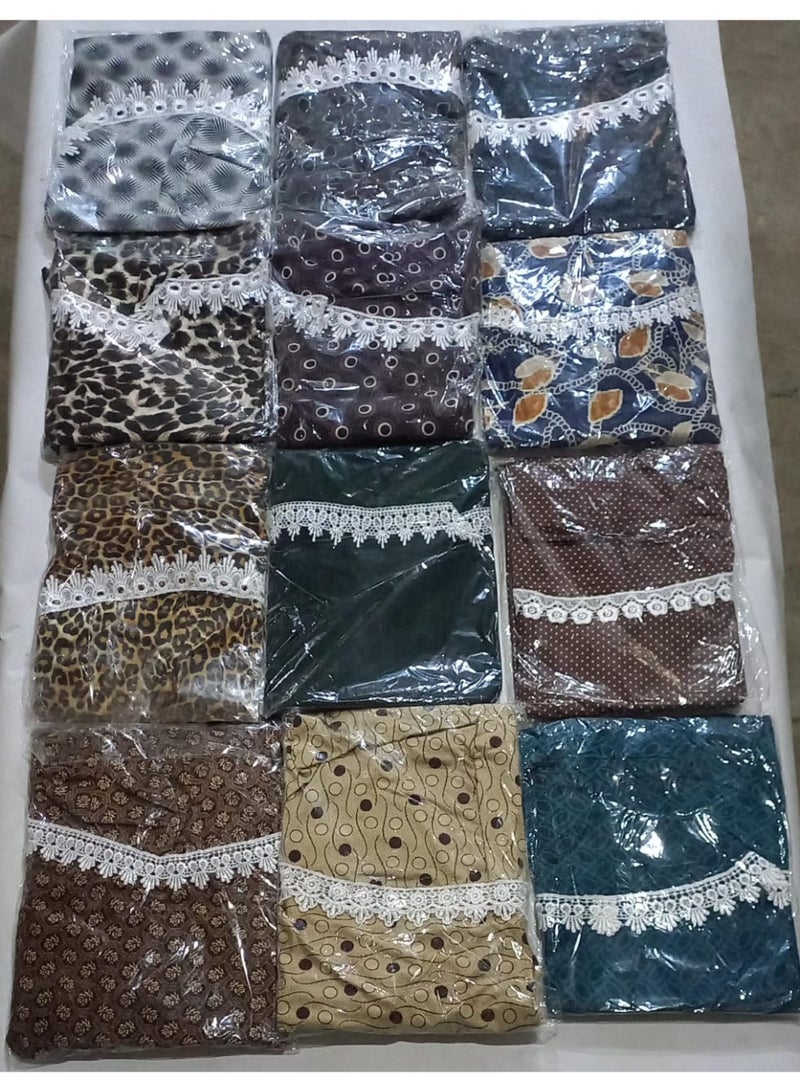 اسدال متعدد النقشات والألوان مقاس كبير - Image 2